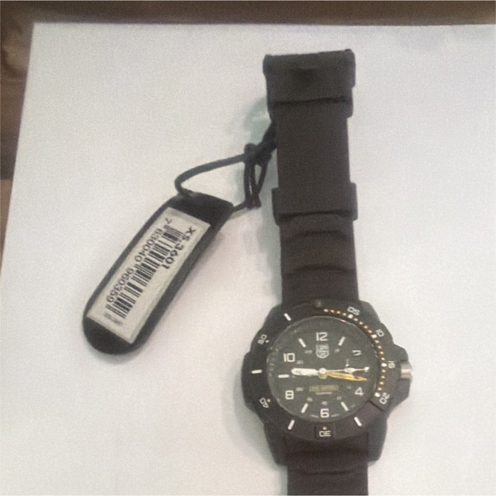 Luminox XS.3601 Diver Quartz 200m Date Black Dial Rubber Strap Boxed