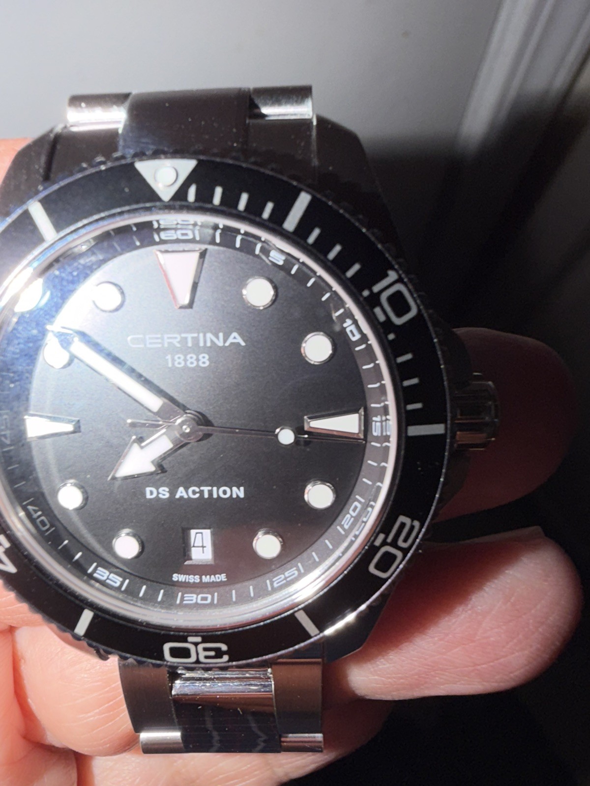 Certina DS Action Diver 40.5mm Quartz Back Dial Men’s Watch C0484074404100