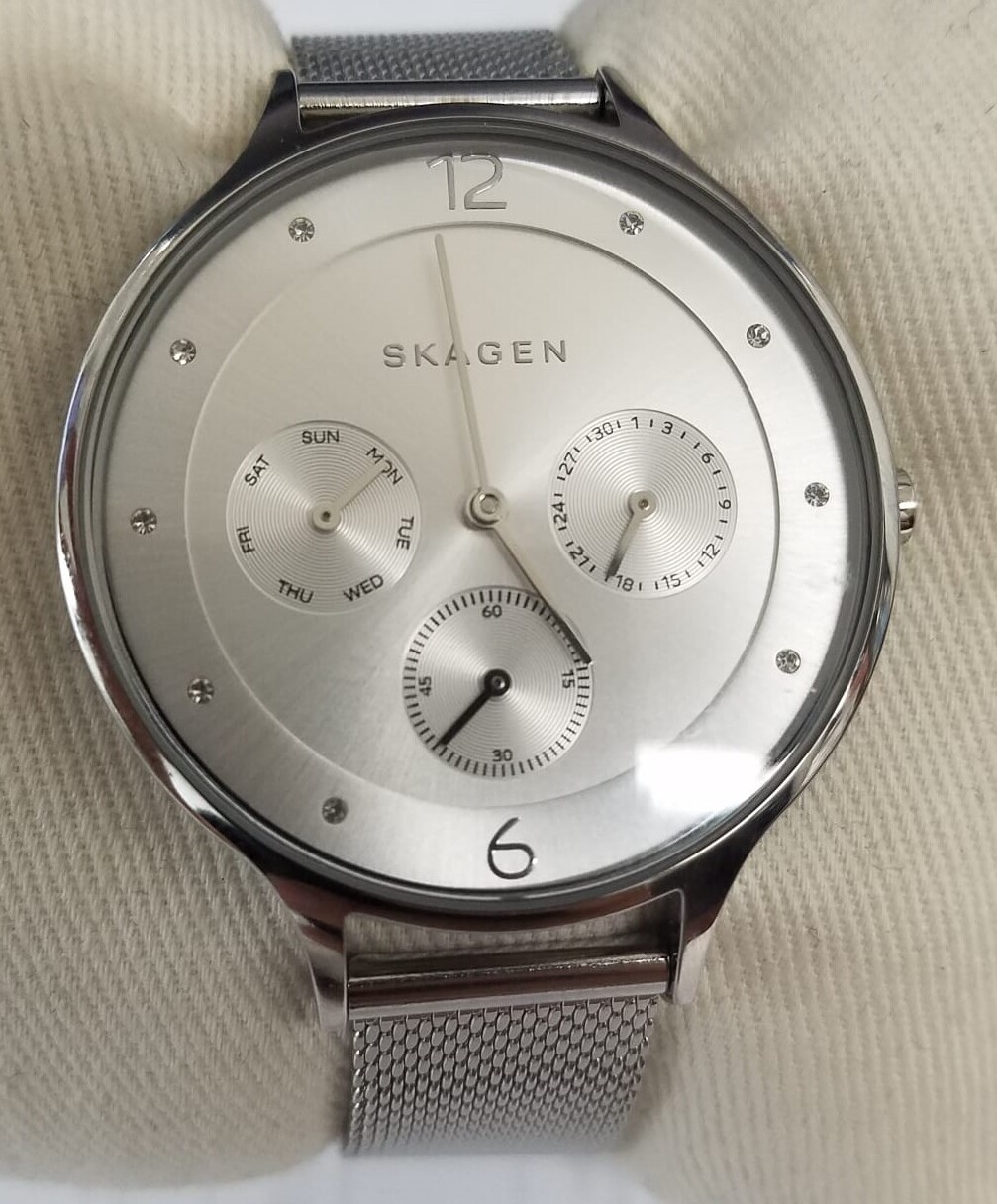 Skagen SKW2312 Anita Silver Dial Stainless Steel Multifunction Women’s Watch