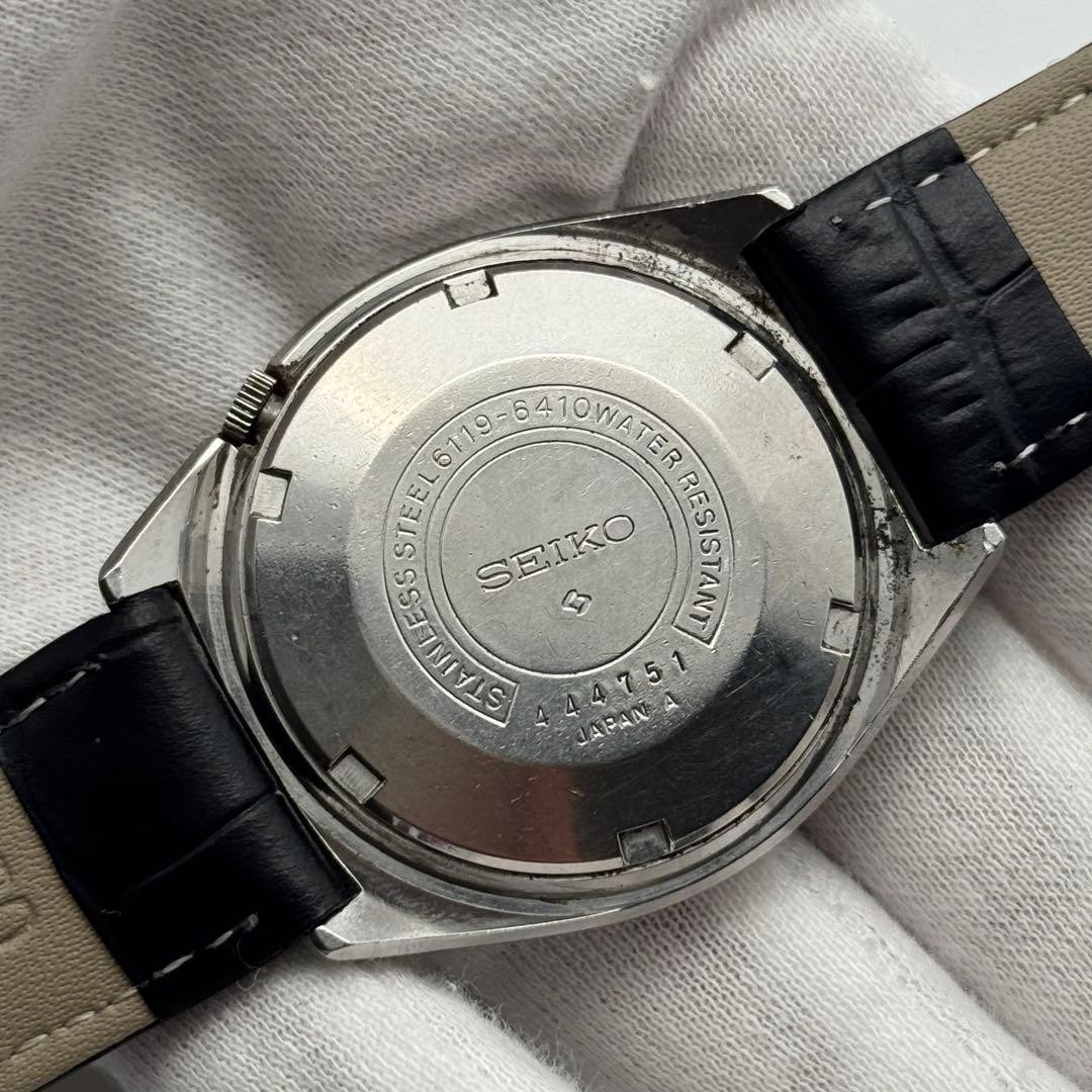 Rare SEIKO 5 Automatic Men s Wristwatch Day Date 21 Jewels Running From Japan