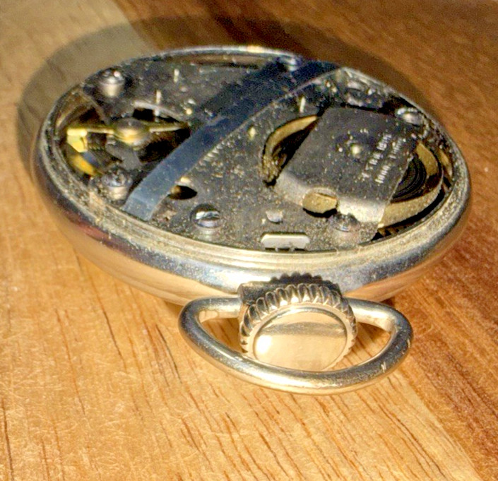 Vintage Westclox Scotty Shock Resistant Pocket Watch Made In USA