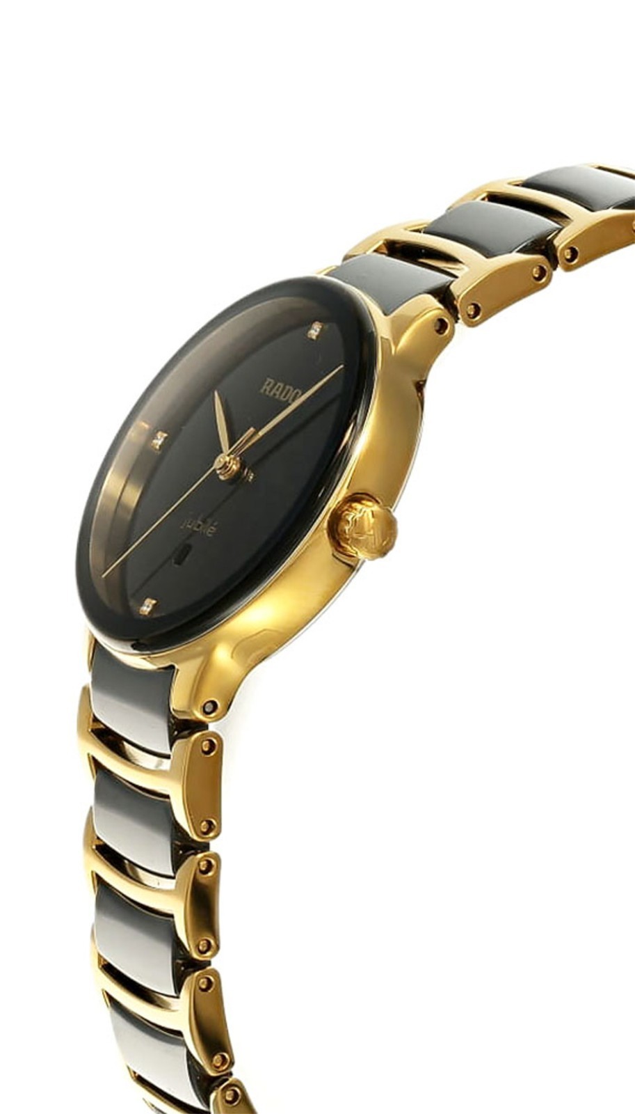 RADO Centrix Quartz Diamonds 30.5mm Two-Tone SS Women’s Watch R30025712
