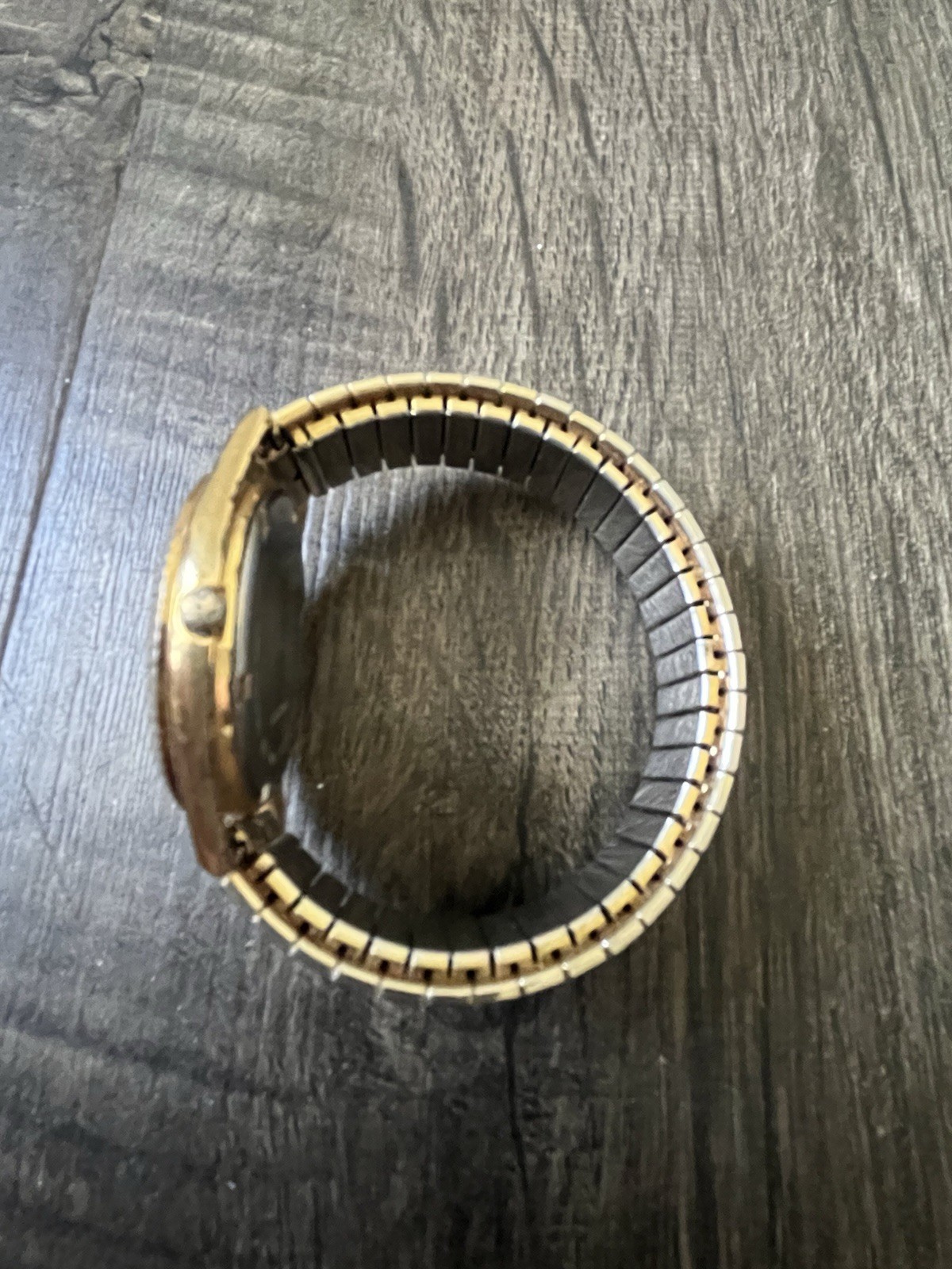 Vintage Seiko Watch Men 35mm Gold Tone Day Date 7N43-8A39
