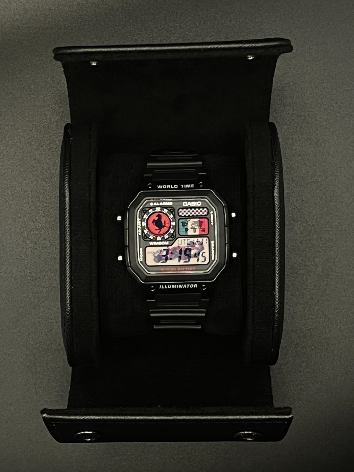 “Tifosi” | 🇮🇹🏎️🏁 | Custom Ferrari Formula CASIO AE-1200WHD | Royale | MOD