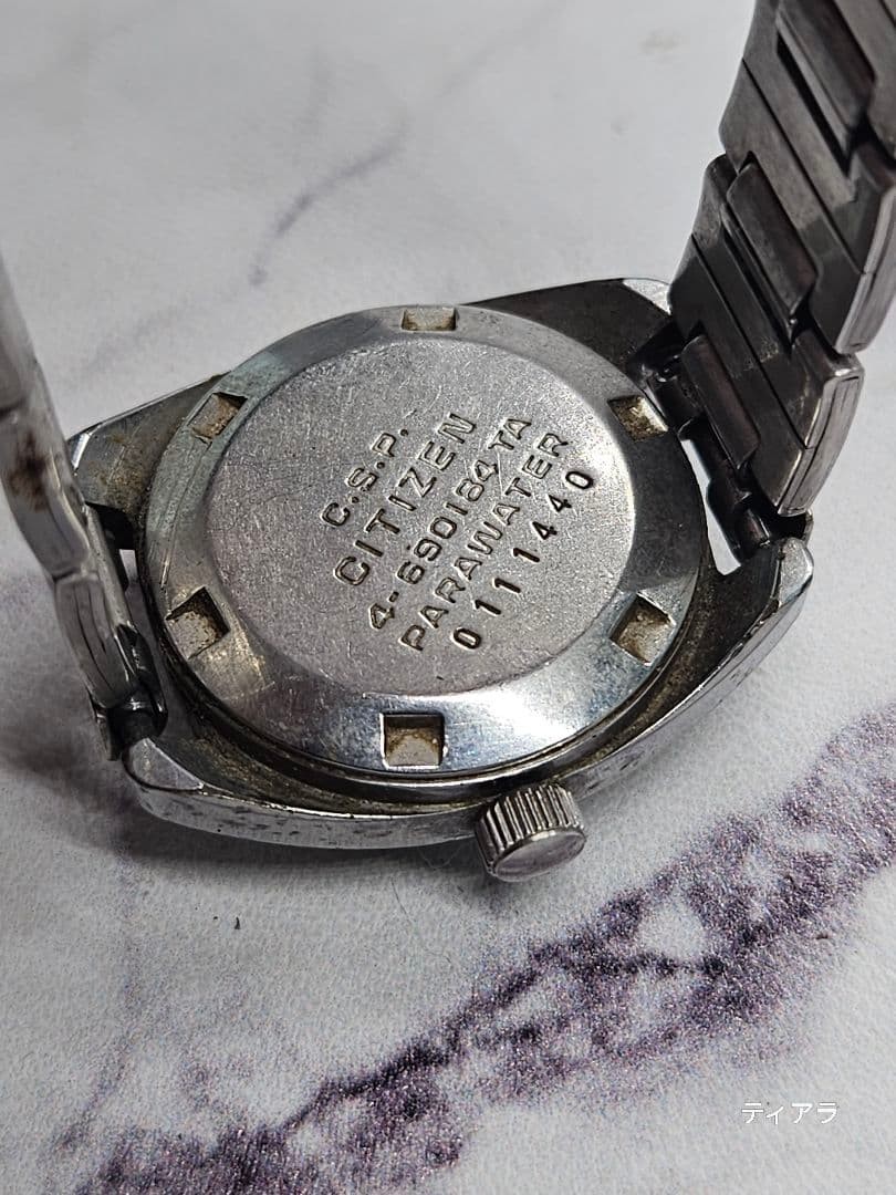 Working condition mechanical CITIZEN COSMO STAR V2 automatic winding wristwatch.