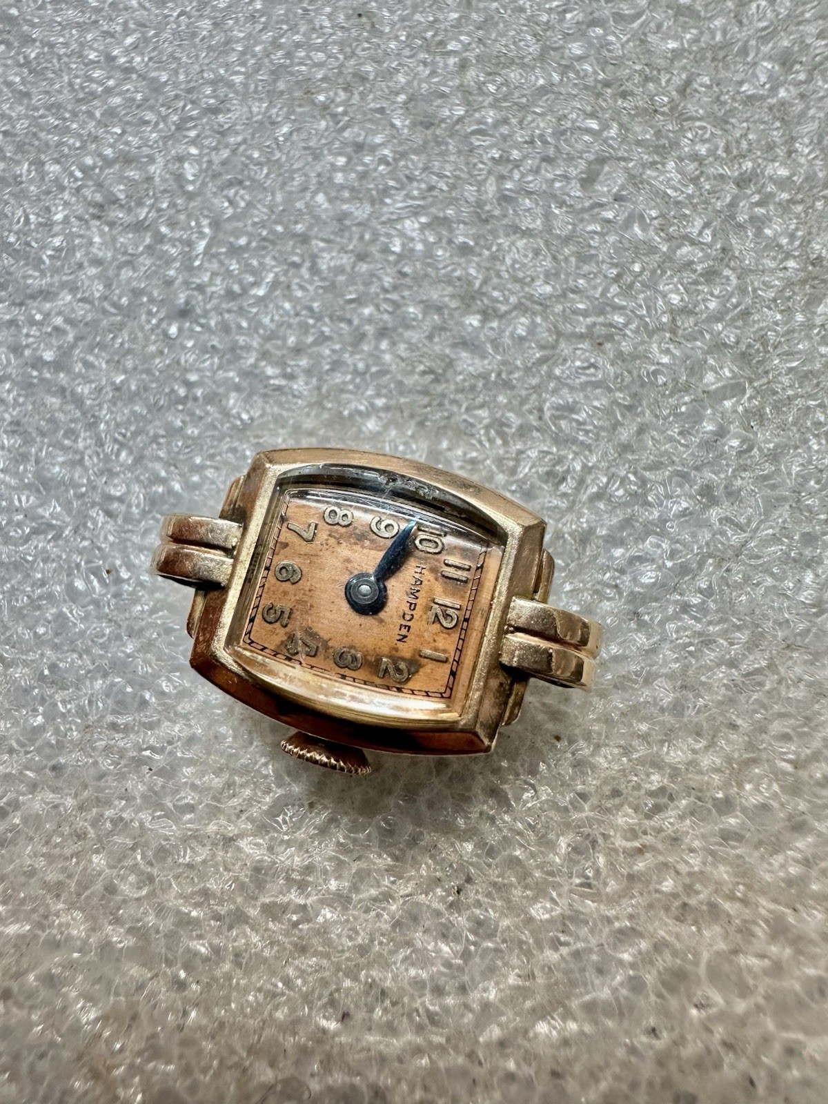 Working Ladies 10k Rose Gold Filled Mechanical Watch