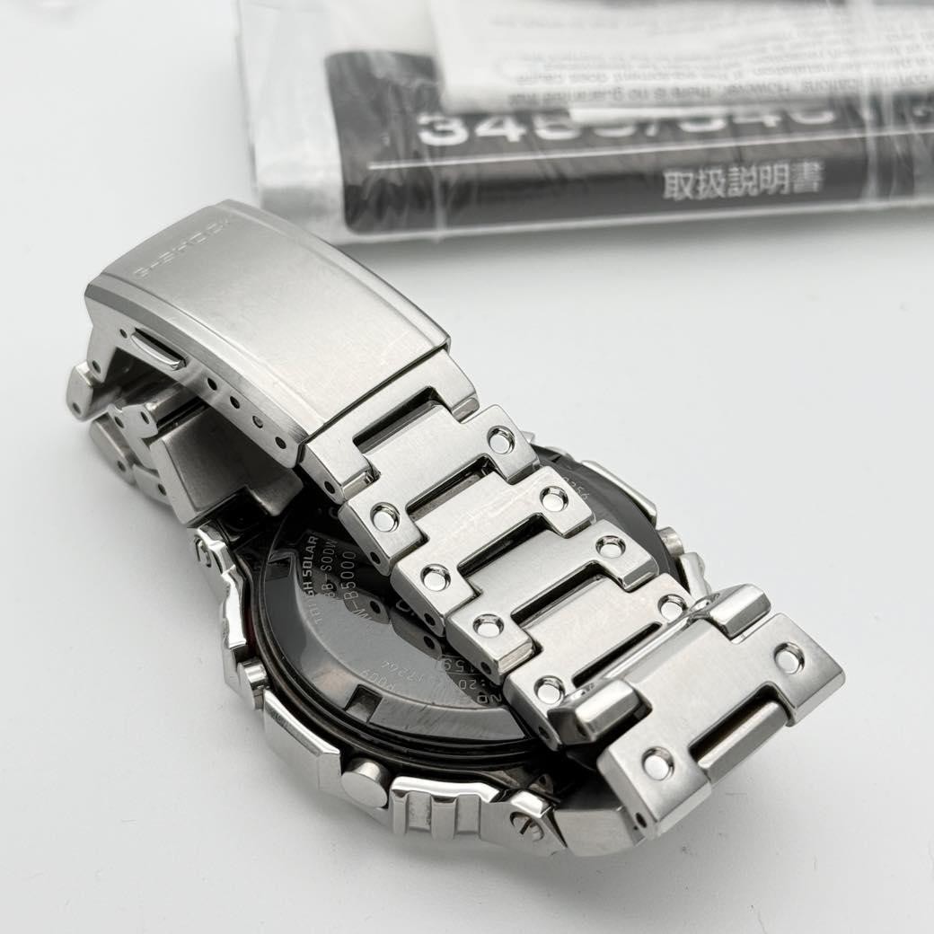 CASIO G-SHOCK GMW-B5000D-1JF Full Metal Solar Bluetooth Watch Digital In hand