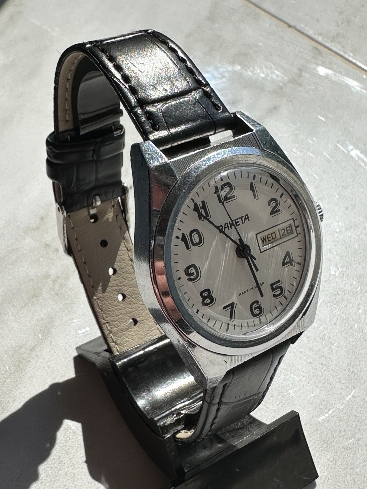 Vintage Soviet men’s mechanical watch RAKETA “Rolex” Cal 2628 H. USSR.