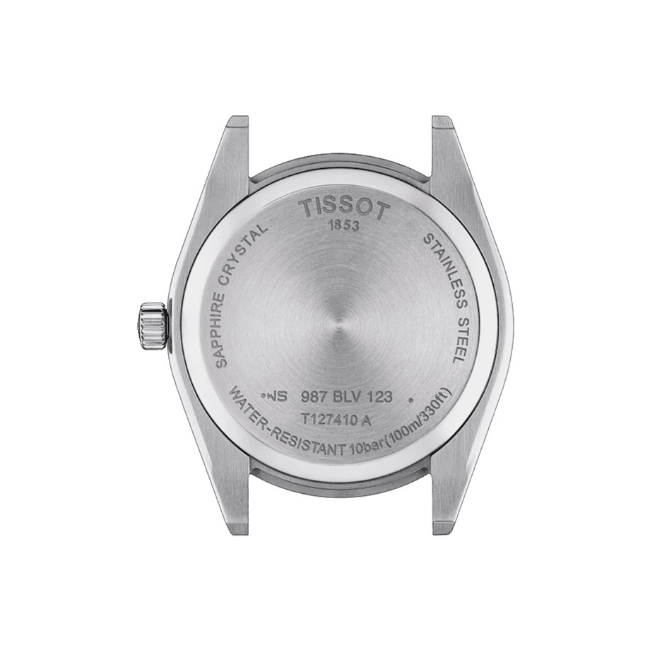 New Tissot Gentlemen Silver Dial 40mm Mens SWISS Quartz Watch T127.410.11.031.00