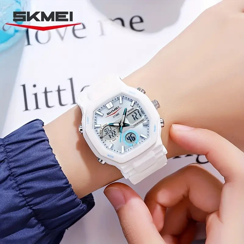 Unisex digital analog dual display watch high high-quality  TPU strap fashion