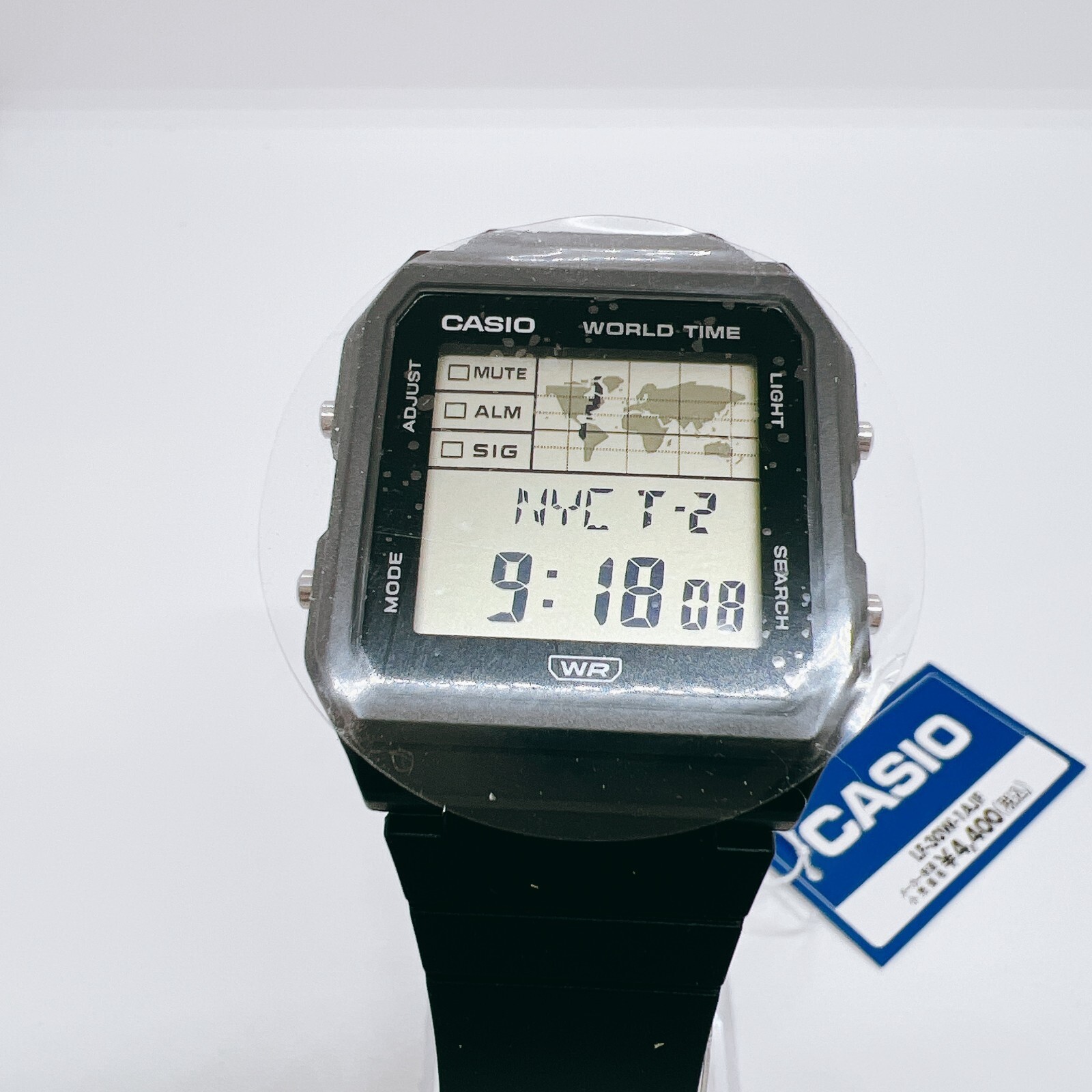 CASIO CLASSIC Series LF-30W-1AJF Japan Unisex 37.8×33.7×8.6mm 23g 20mm Black