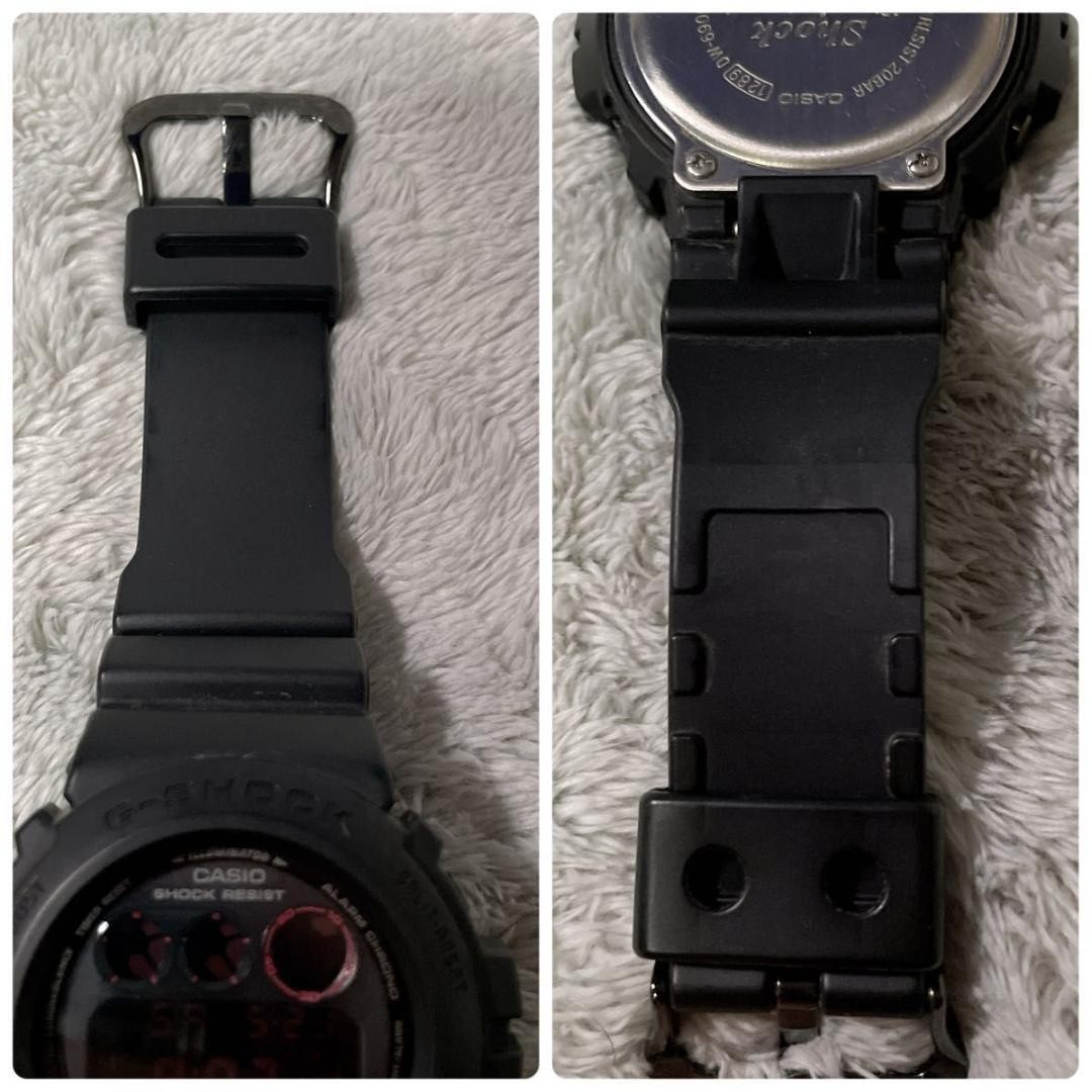 Casio G-Shock DW-6900MS-1 All Black Digital Watch G525