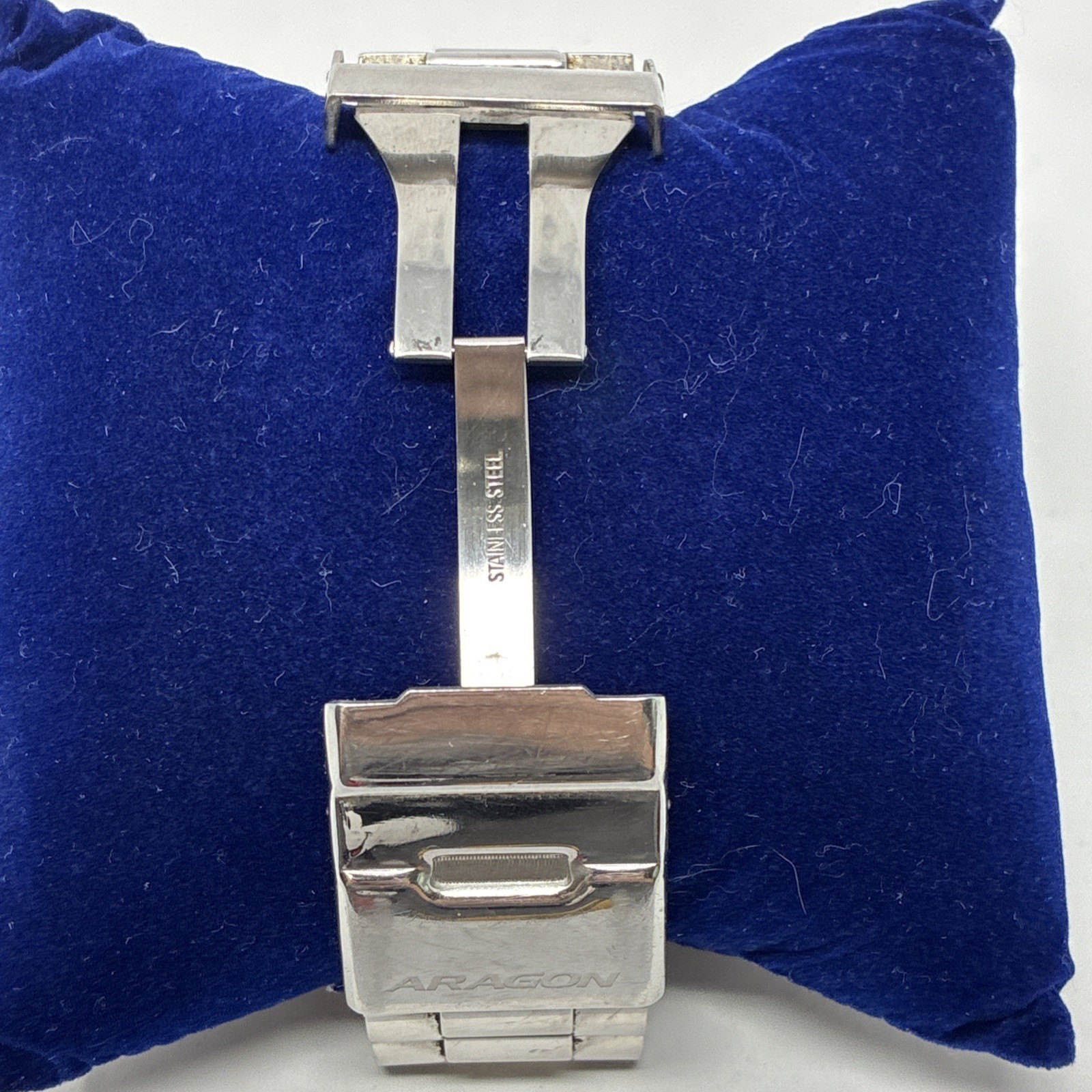 ARAGON A033 Automatic Mens Watch 50mm 24 Jewels A033 Dark Blue Dial / Bezel READ