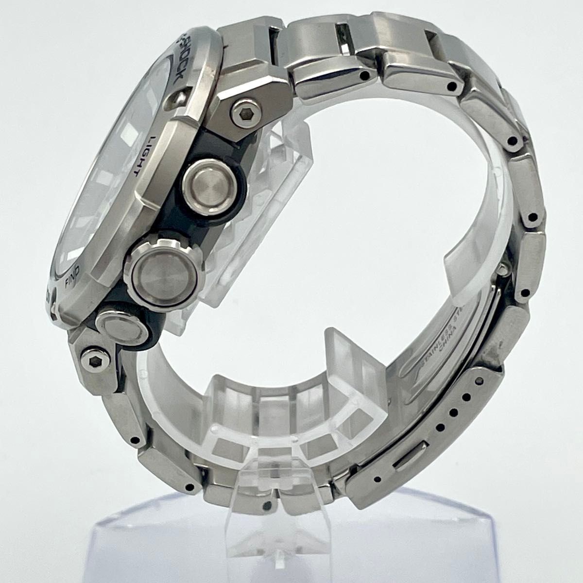 CASIO G SHOCK G Shock Wristwatch Ana Digi Metal Band Tough Solar GST B200D 1AJF