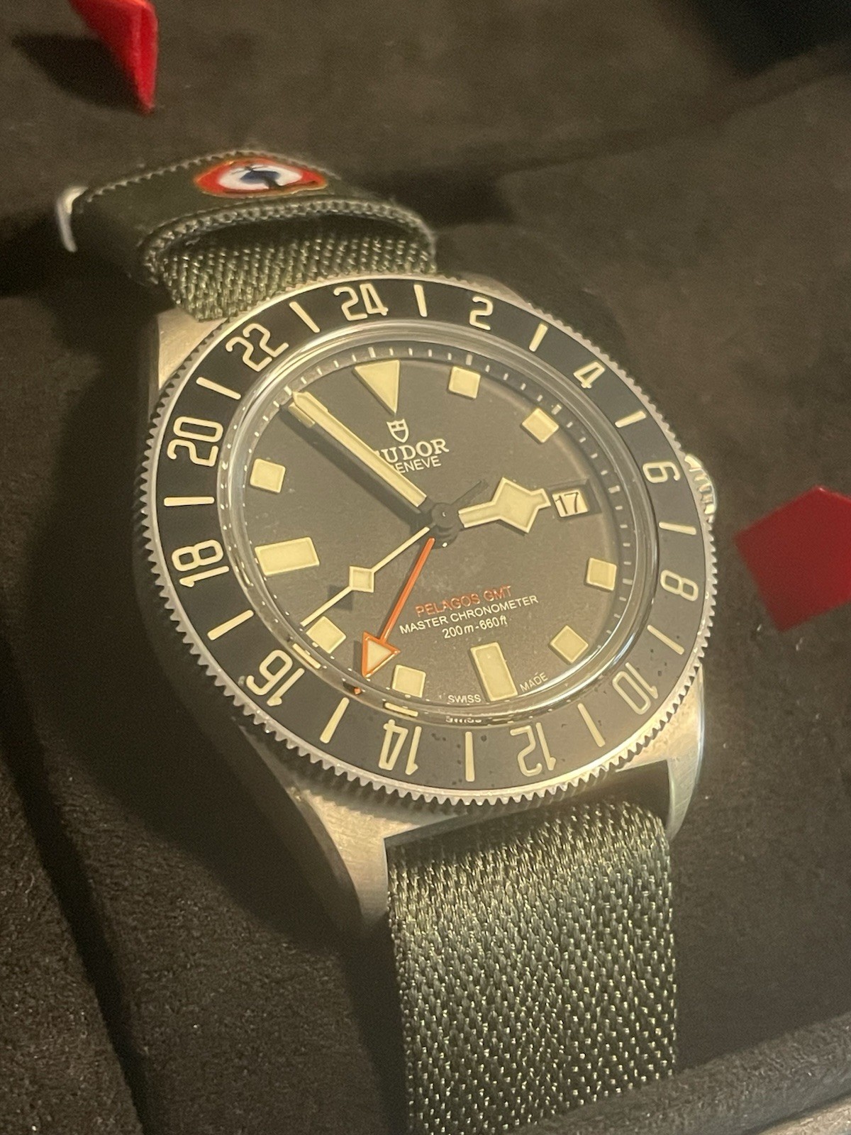 Tudor Pelagos FXD GMT Titanium 42mm Black Dial M2542G257NU-0002 Full Set