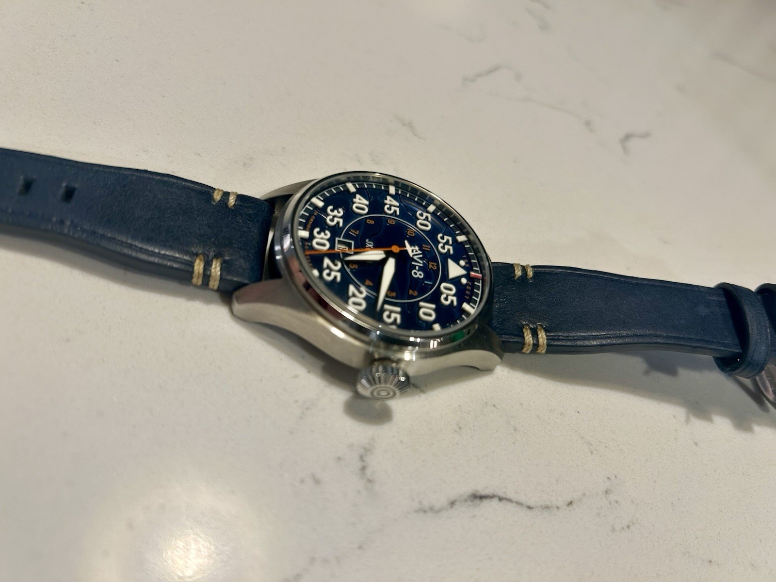 AVI-8 Hawker Hurricane Clowes Stainless Steel 46mm Japanese Automatic Wristwatch