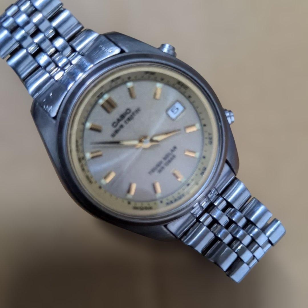 Working condition. CASIO Wave Ceptor Tough Solar wristwatch (main unit)