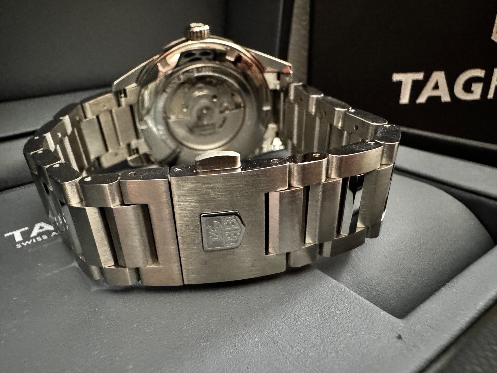 TAG HEUER Carrera Caliber 5 Automatic 41 mm Mens Watch WAR201B.BA0723 White Dial