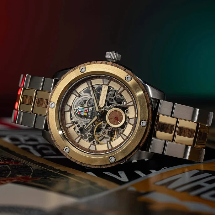 Original Grain Ryman Auditorium Rugged Automatic 45mm MSRP 399$