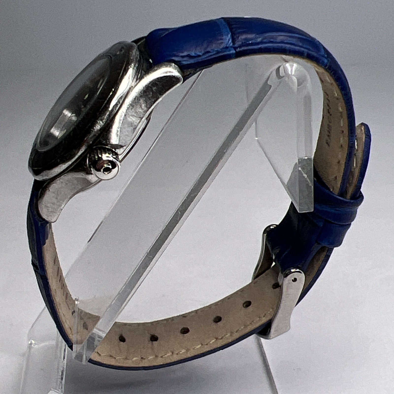 28mm Steel OMEGA 2285.80 Seamaster 300m Quartz Women’s Date Watch Blue Dial Band