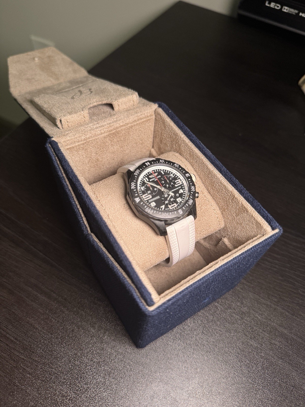 Breitling Endurance Pro 38 Chronograph Black Quartz Dial Watch X83310A71B1S1