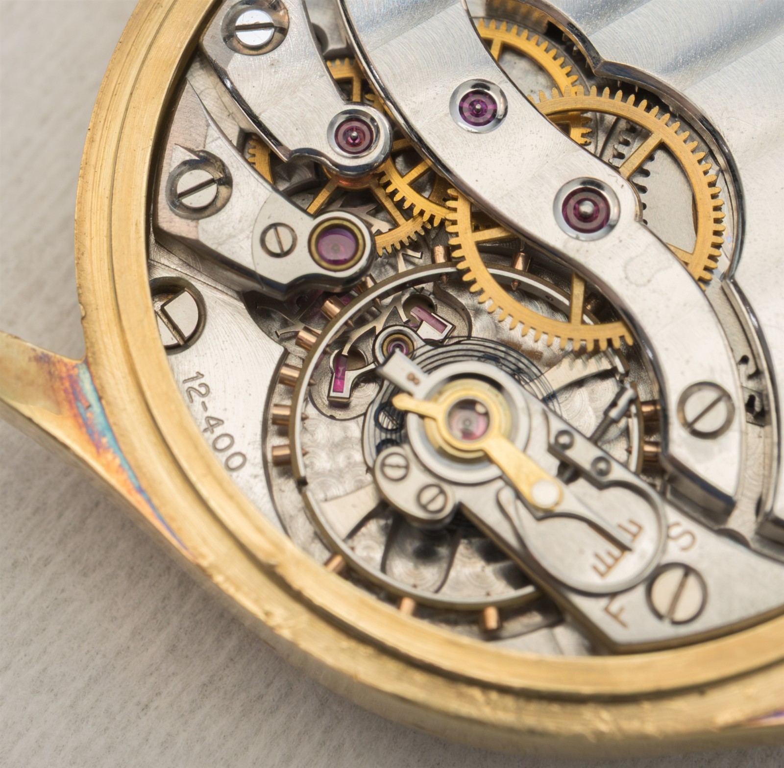 Patek Philippe Ref. 96 Calatrava 1950s Vintage 18K Gold Watch 12-400 Movement