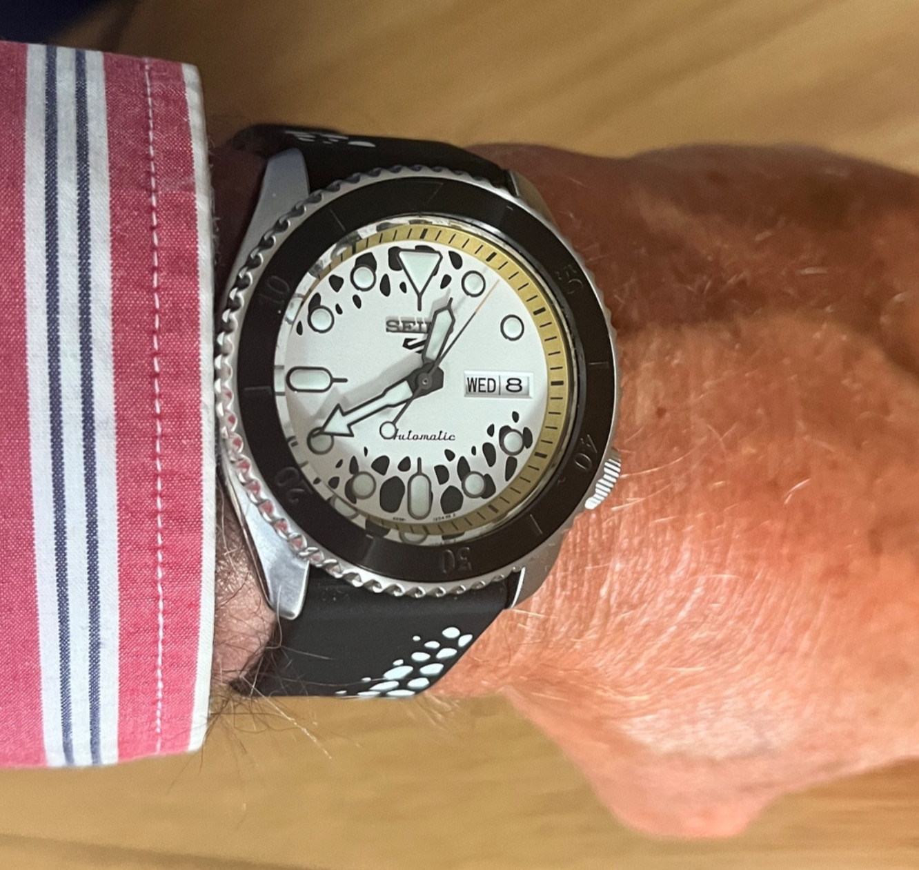 Seiko One Piece Limited Edition SRPH63 Trafalgar D Law Automatic Watch