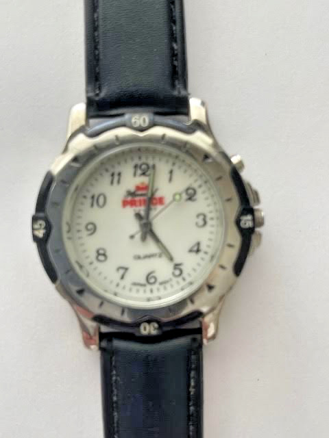 House of Prince Poland promo Wrist Watch leather band – in working condition