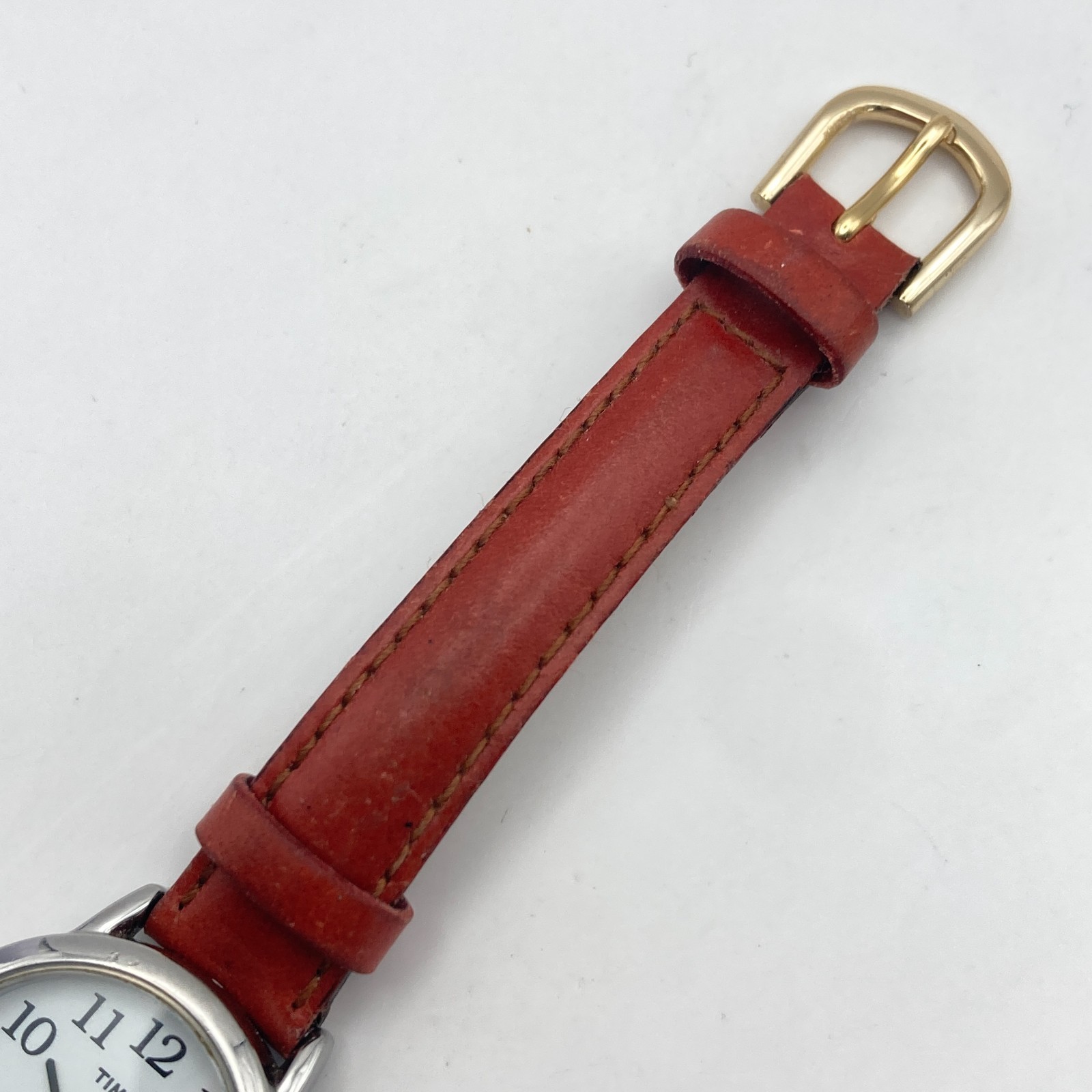 Timex Easy Reader Women’s Watch Silver Tone Date Indiglo New Battery SMALL 7.5″