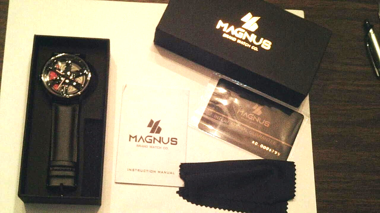 MAGNUS COUPE SPINING WHEEL SPORTS Watch new old stock