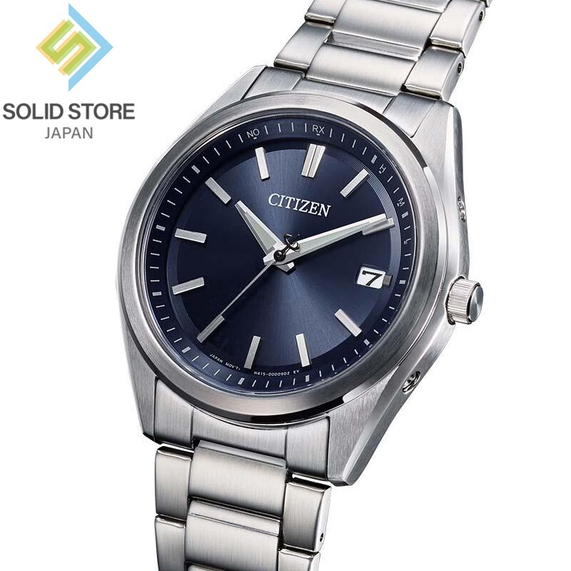 CITIZEN Collection AS1080-65L Eco-Drive Solar Analog Watch Navy Dial 38mm