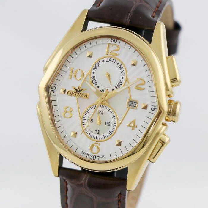 Optima – Swiss Multifunction – OSC272-GL-7 Multifunctions Swiss Quartz 42 x