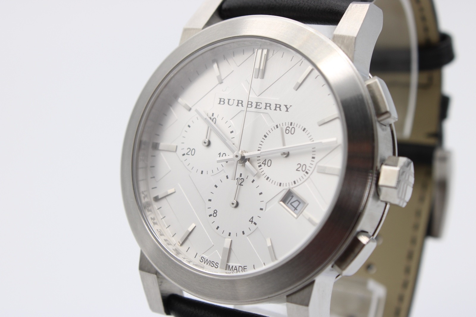 BURBERRY The City BU9355 Silver Dial Men’s Watch 42mm