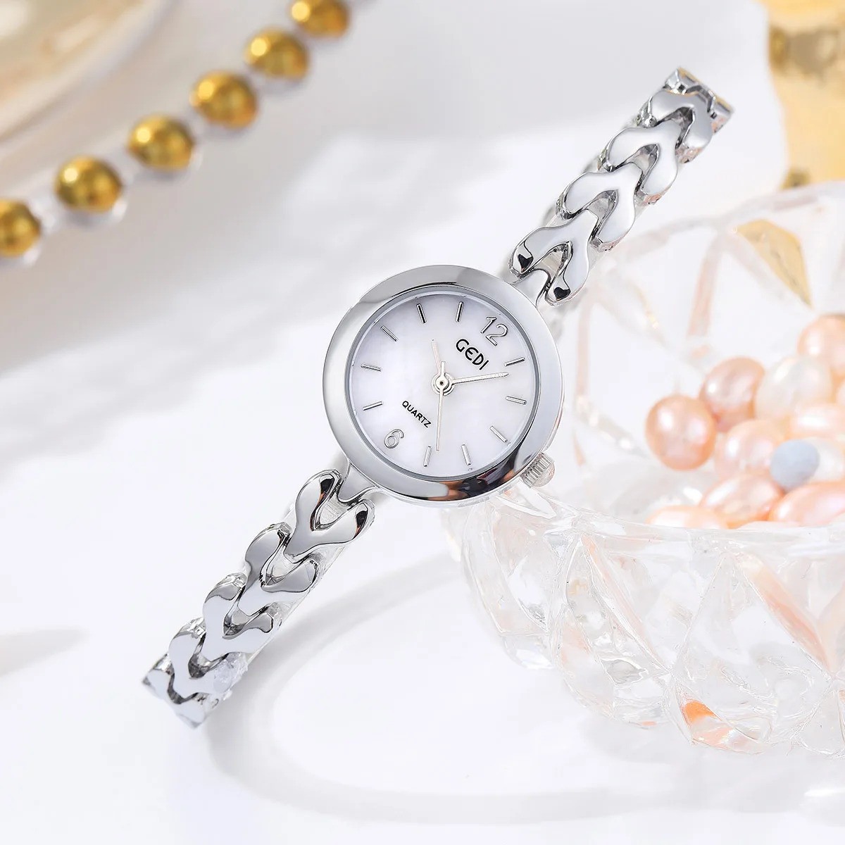 GEDI Women’s Fashion Quartz Watch Luxury Bracelet Dress Watch for Women
