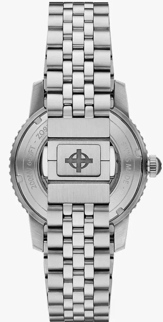 Zodiac Super Sea Wolf Compression Pro Diver Skeleton Dial 40mm ZO9319 MSRP $2295