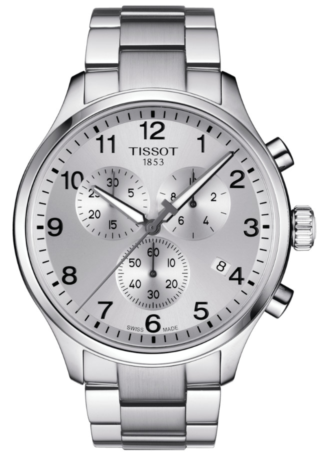 Tissot Chrono XL Classic T-Sport Silver Dial Quartz Men’s Watch T1166171103700