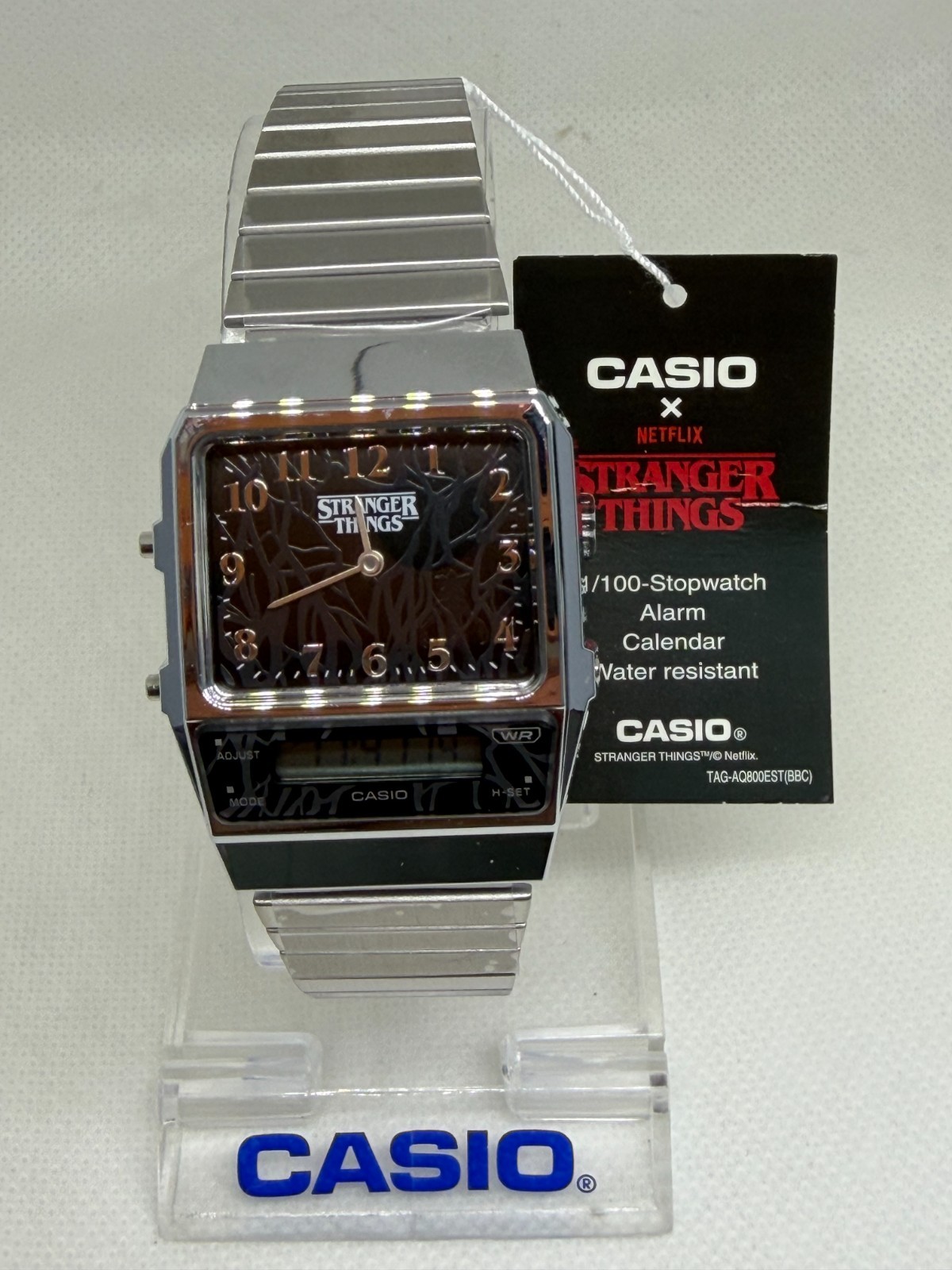 Casio Vintage AQ-800EST-1A Stranger Things Collaboration Watch