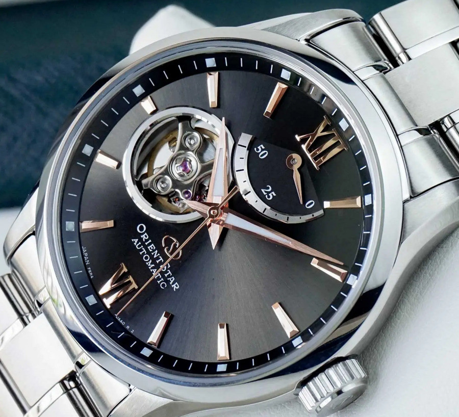 Orient Star Automatic Gray Dial RK-AT0009N Sapphire Crystal Men’s Watch