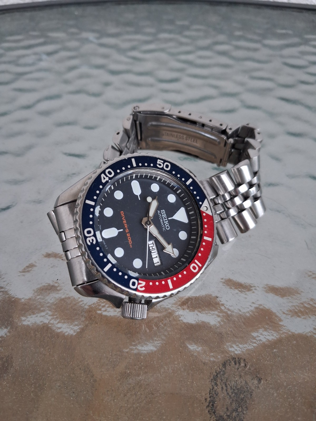 Seiko Prospex Blue Men’s Watch – SKX009K2
