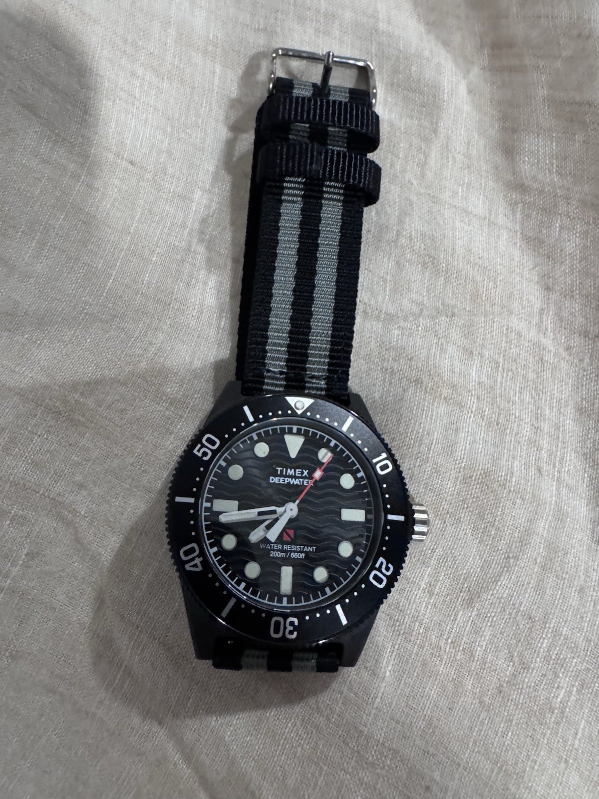 Timex Deepwater Reef 200 XCF 43mm Watch with Archer nylon NATO strap