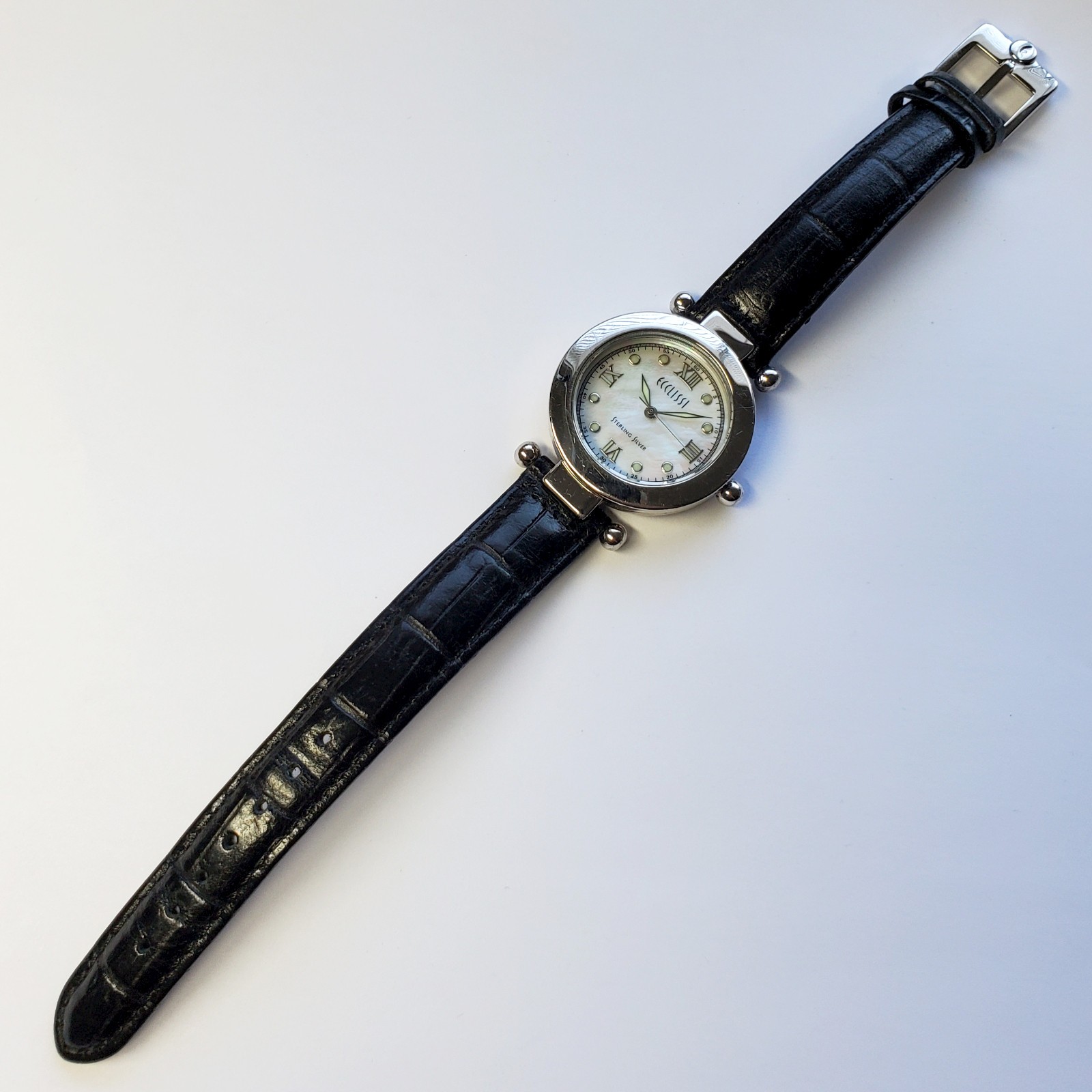 Ladies Ecclissi Sterling Silver MOP Dial Watch – 22340