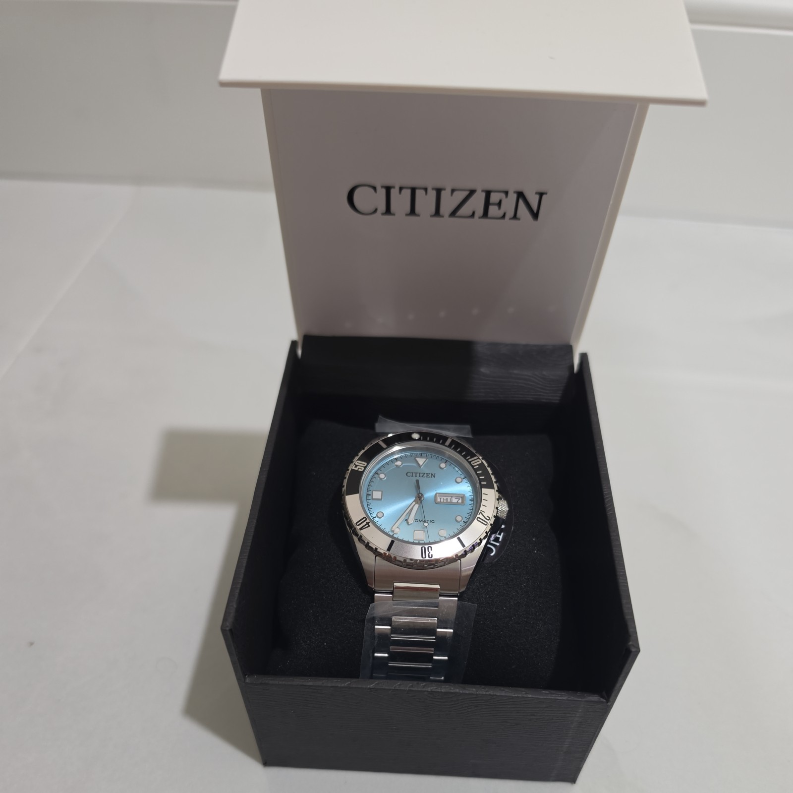 Citizen Automatic Sapphire Crystal Blue Dial NH7530-52L Sports Watch