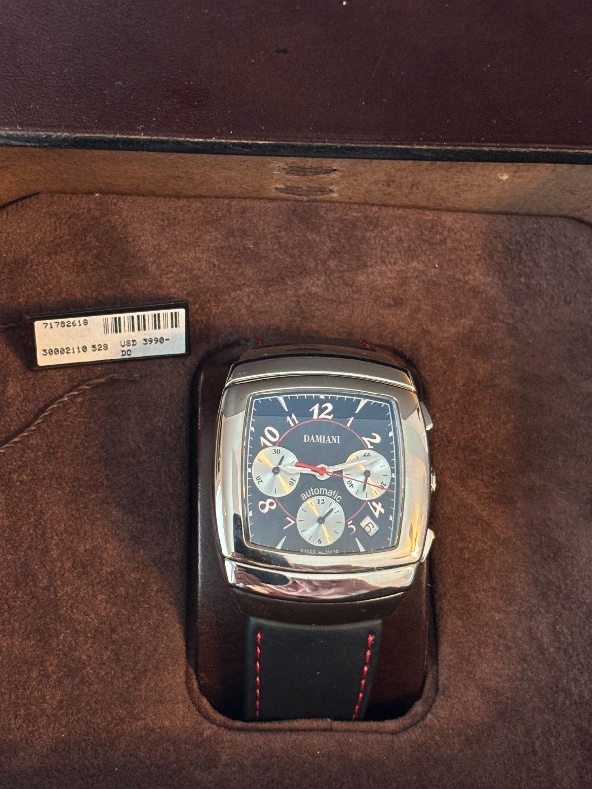 Damiani Ego Chronograph Stainless Steel Limited Production Men’s Watch