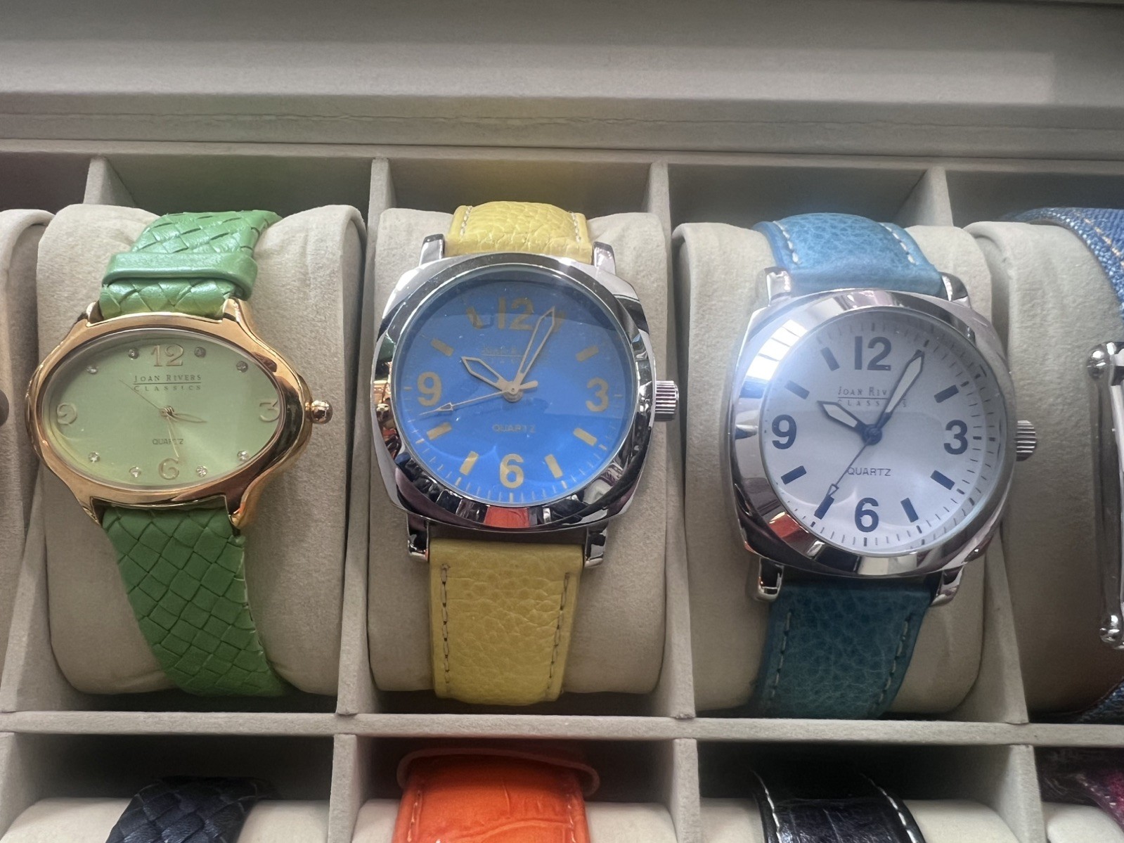 Joan Rivers Classics Watch Lot – 12 Pieces – All Working – New Batteries