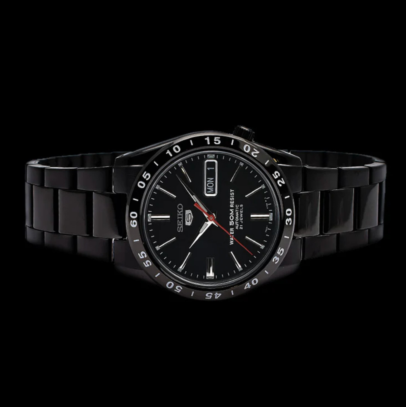 Seiko 5 Automatic SNKE03K1(SNKE03KC) Black Dial 21 Jewels Men’s Watch from Japan