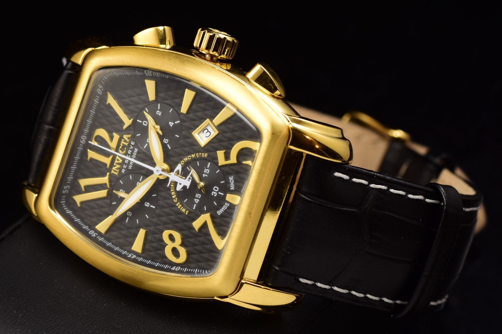 Watch Invicta INV32704 Coalition Forces Men 52mm Stainless Steel Barcelet NEW
