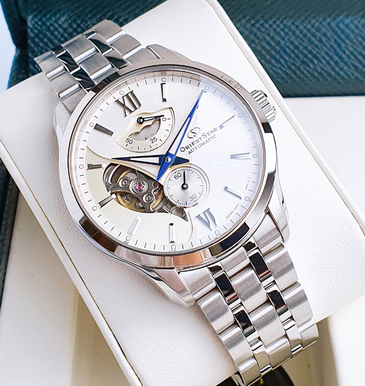 Orient Star Automatic RK-AV0B01S Silver Dial Men’s Watch Power Reserve