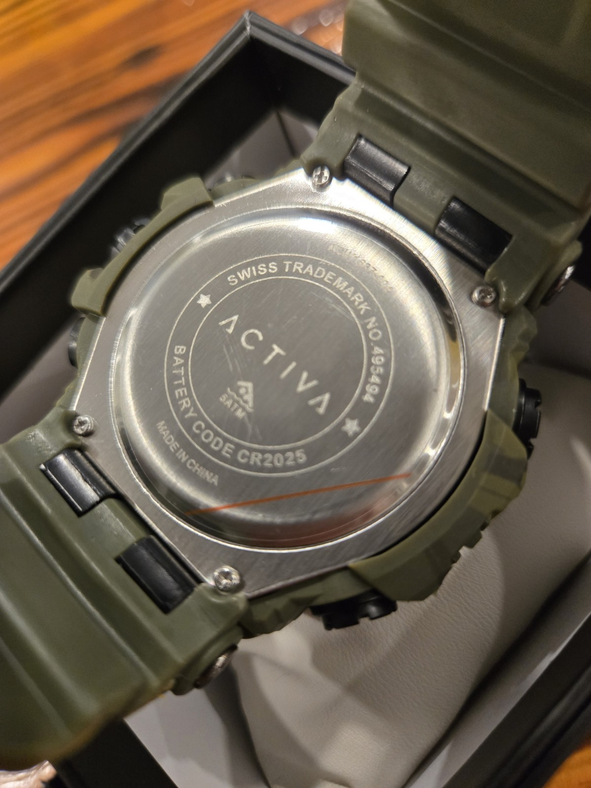 Activa X Invicta BlackOps ACW1637-004 Men 52mm Dual Time Camo Sport Watch