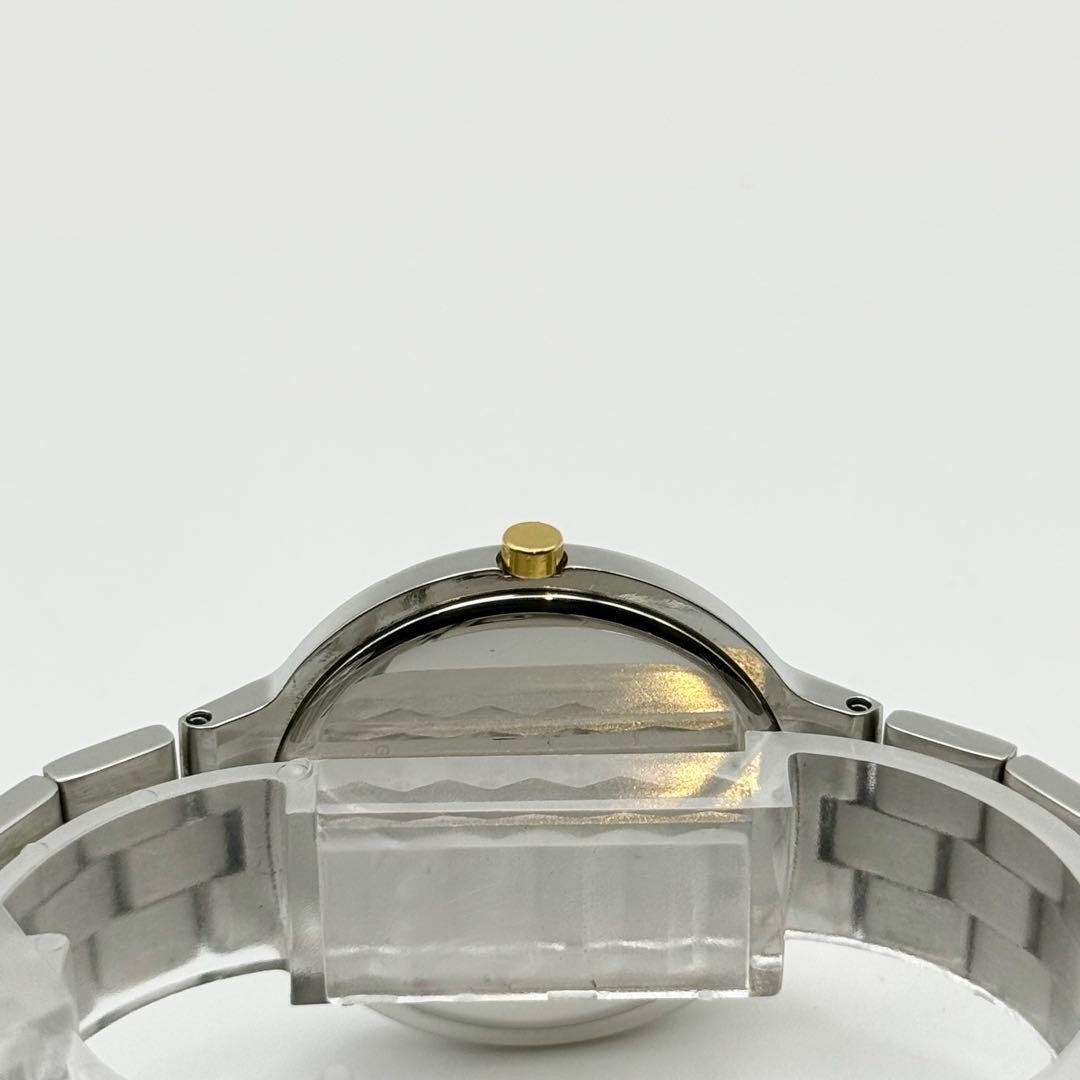 Excellent condition New battery Saint Laurent Quartz Round Watch Unisex Business