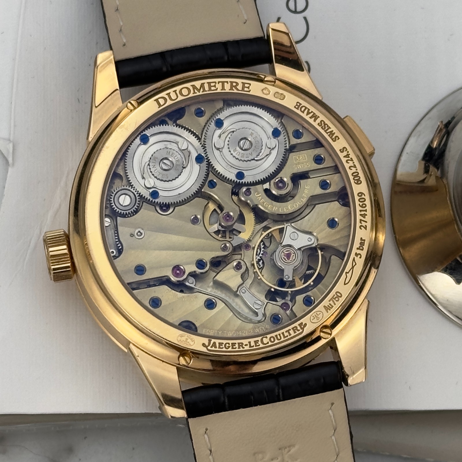 2013 Jaeger-LeCoultre Duometre A Quantieme Lunaire Full Set w Loupe Q6042520